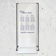 Load image into Gallery viewer, Linear Love Fabric Sign

