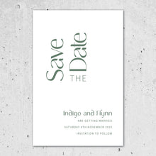 Load image into Gallery viewer, Simply Said Save the Date

