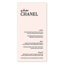 Load image into Gallery viewer, The Chanel Menu
